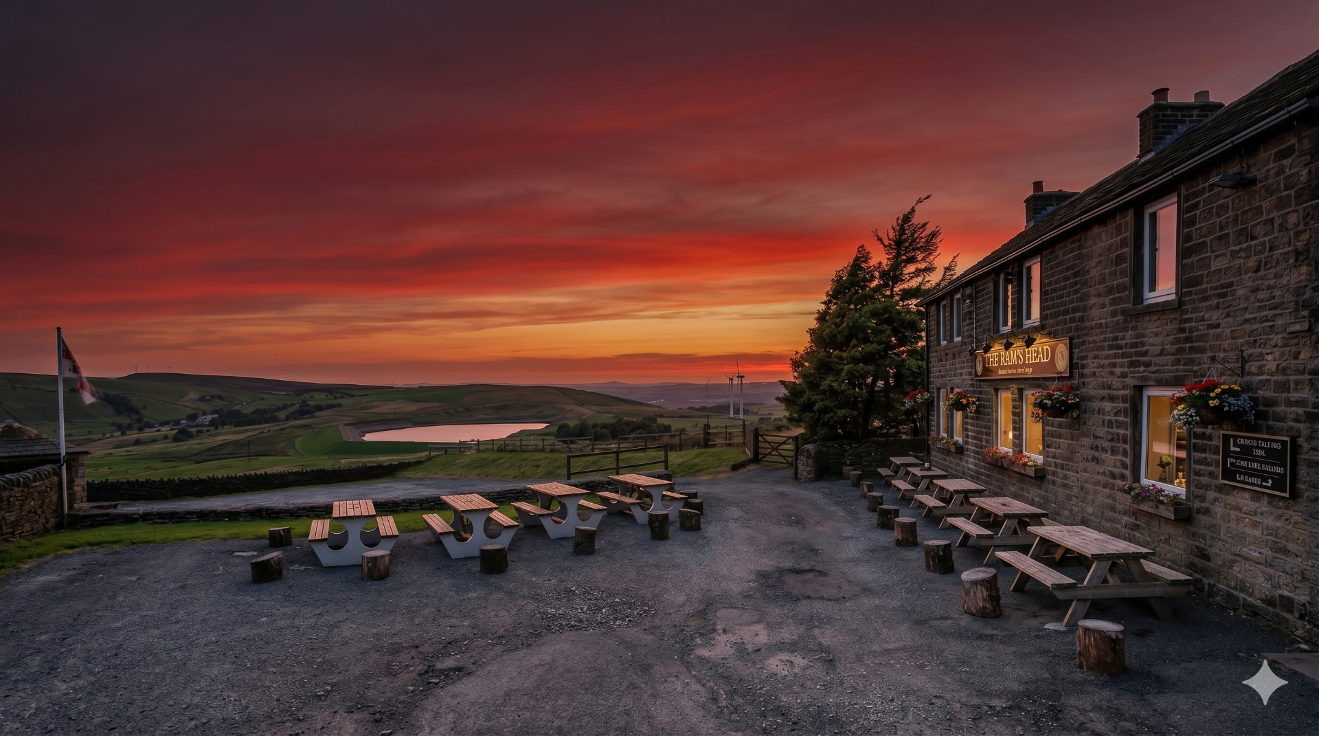 A warm welcome on the moors